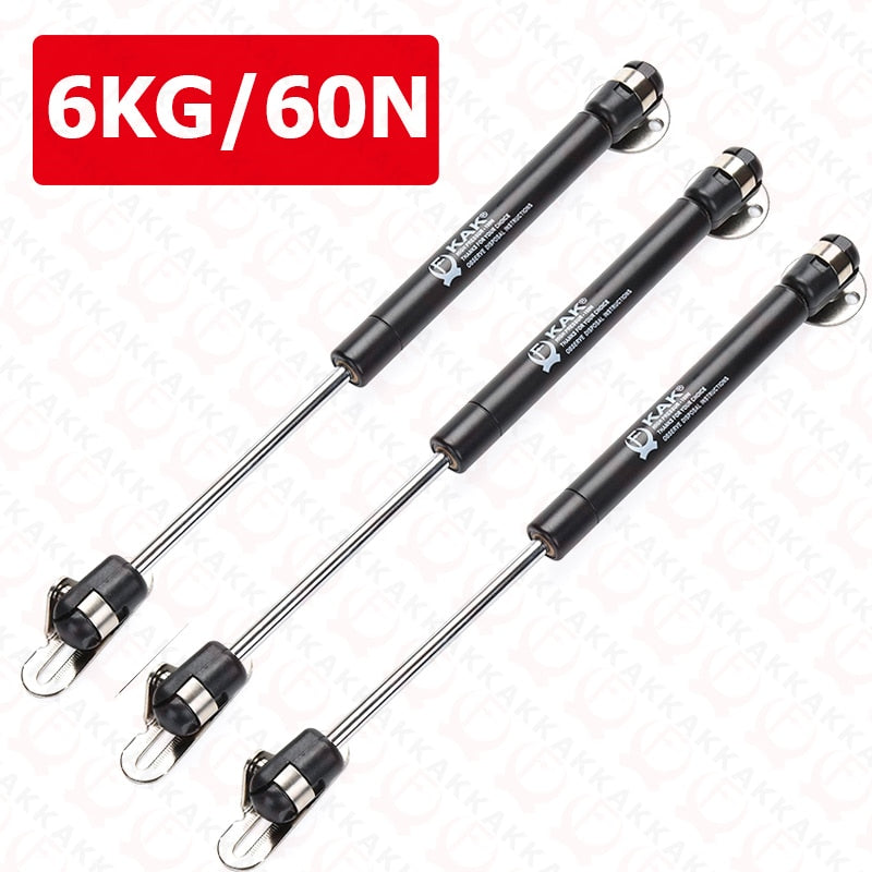 KAK 4 Pack 6kg 10kg 15kg Gas Spring Cabinet Hinge Copper Core Door Lift Support Hydraulic Kitchen Cupboard Door Hinges Hardware - KiwisLove