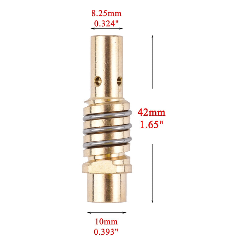 5/10Pcs 15AK Nozzle Contact Tip Holder With Gas Spring For MIG MAG Welding Torch MB 15AK - KiwisLove