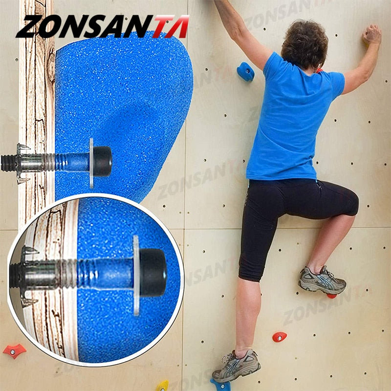 ZONNSANTA 30Pcs 4-Pronged Tee Nut M4 M5 M6 M8 M10 Four Claws Nut Speaker Nut T-nut Blind Pronged Insert Tee Nut Wood Furniture - KiwisLove