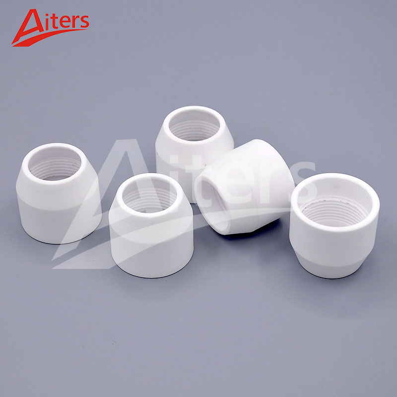 45PCS Air Plasma P80 Consumables Accessories Electrodes Nozzle and Ceramic Shield Cup 60A 80A 100A - KiwisLove