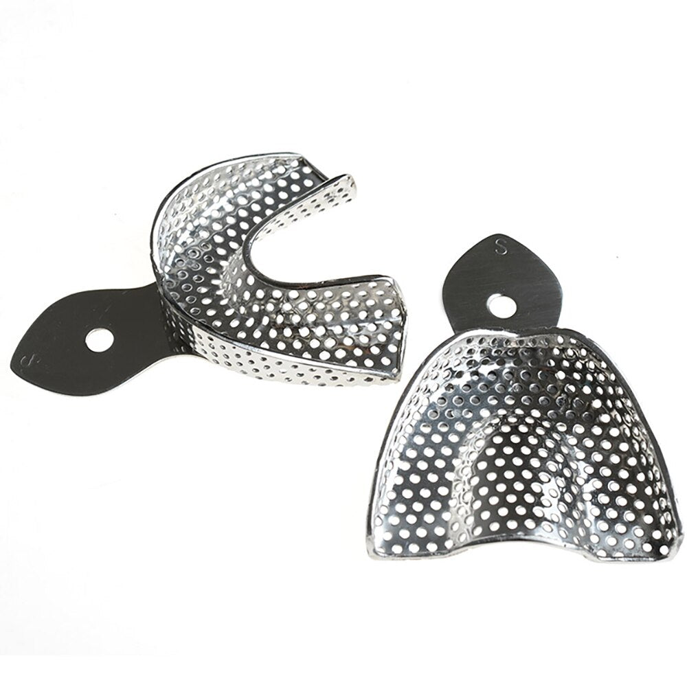 6pcs/Set Azdent Dental Teeth Tray Stainless Steel  Autoclavable Dentist Tools Lab Instrument - KiwisLove