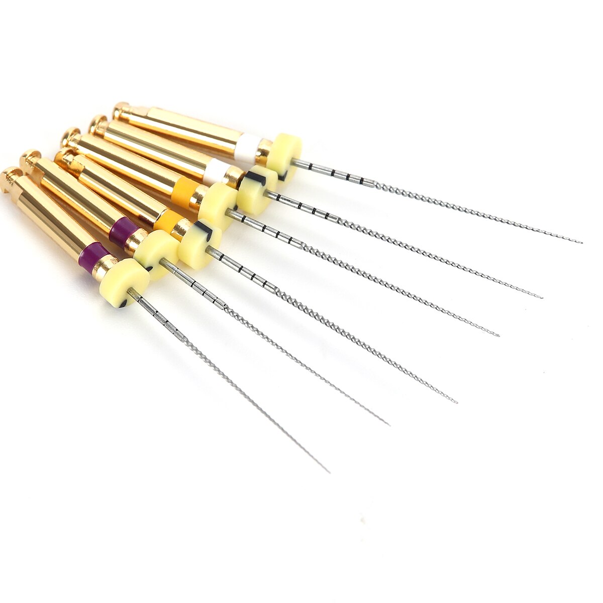 Dental Endo File Engine Use Root Canal Instrument 25mm Dentistry Rotary Endodontic Nickel Titanium Alloy 135℃ Autoclavable - KiwisLove