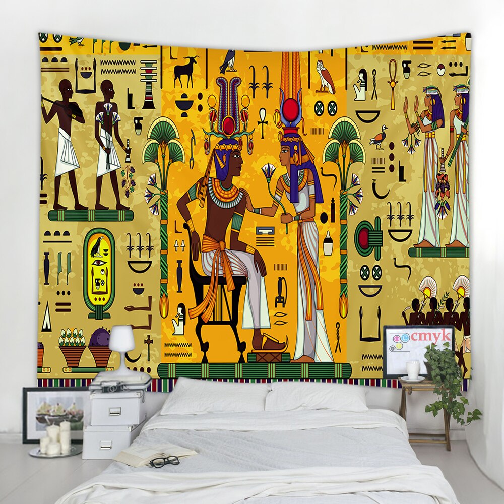 Ancient Egyptian Egypt Tapestry Wall Hanging Home Dorm Decor Bedspread Throw Art Home Decor - KiwisLove