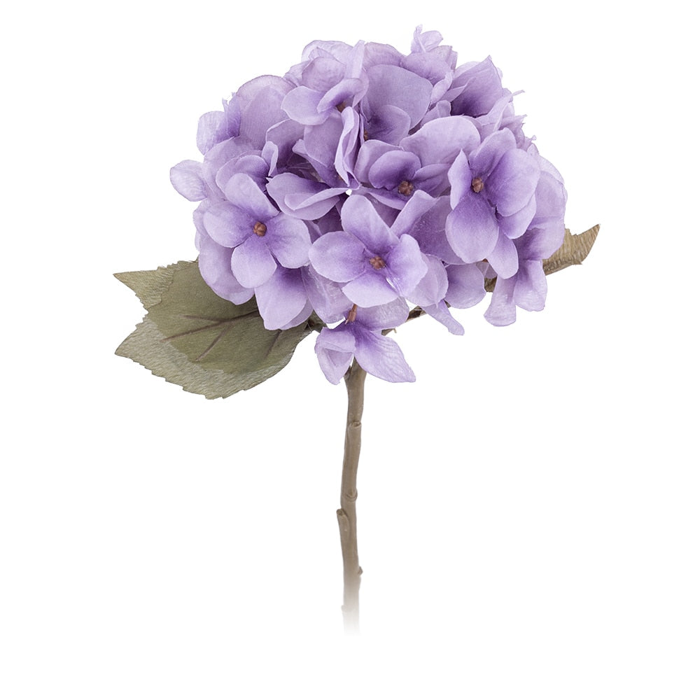 artificial flowers hydrangea branch home wedding decor autum silk plastic flower high quality fake flower party room decoration - KiwisLove