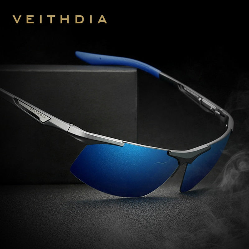 VEITHDIA Aluminum Men's Sunglasses Polarized UV400 Lens Male Mirror Glasses Sports Cycling Outdoor Eyewear Accessories 6562 - KiwisLove