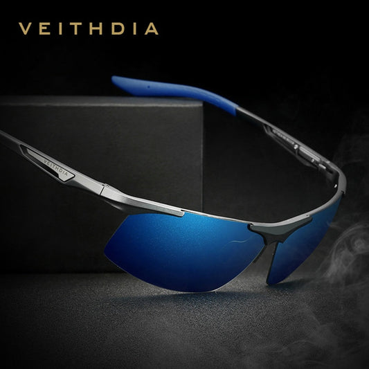 VEITHDIA Aluminum Men's Sunglasses Polarized UV400 Lens Male Mirror Glasses Sports Cycling Outdoor Eyewear Accessories 6562 - KiwisLove