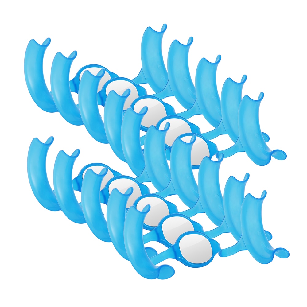 AZDENT M Type Mouth Opener Cheek Retractor Dental Tools Dentist Material Dentistry Mirror - KiwisLove