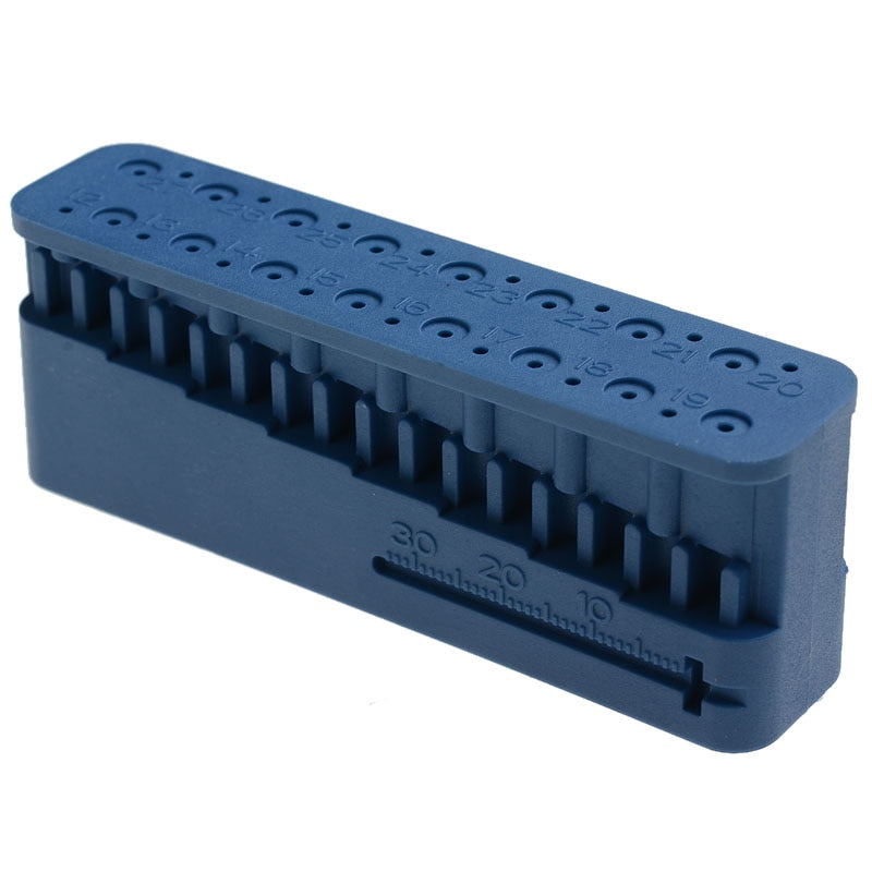 Dental Endodontic Ruler Block Files Measuring Tools Accessory Plastic - KiwisLove