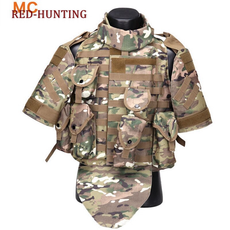 Tactical Military Police Security Safety Vest Protective Vest Interceptor OTV Portable CS - KiwisLove