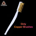 trianglelab Copper Wire Toothbrush Copper Brush Silicone socks gift Handle 3D printer nozzle cleaning Hot bed cleaning 3D print - KiwisLove