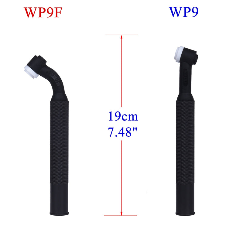 WP9 WP9F 9F 9V 9FV SR9 SR9F SR9V SR9FV SR9P TIG Torch Body Air Cooled Head Rotatable 125 AMP - KiwisLove