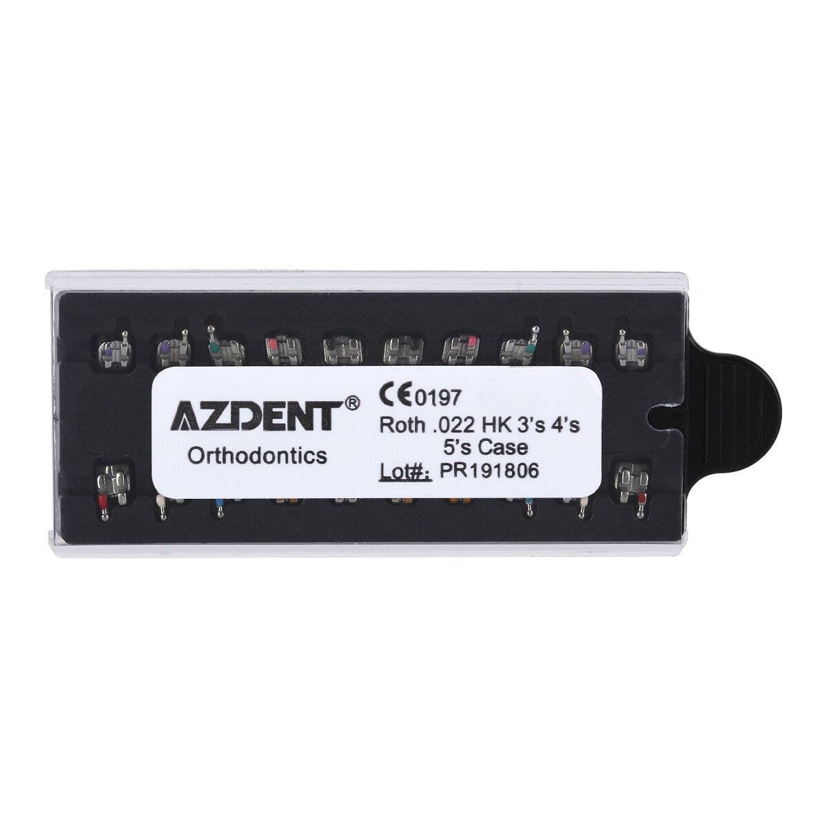 1pack  Azdent Dental Orthodontic Bracket Mini Roth MBT 022 018 Hooks345 - KiwisLove