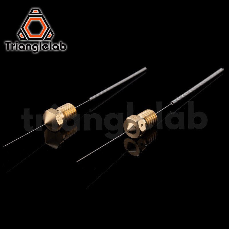 Trianglelab Stainless Steel Cleaning Needle 0.25mm 0.35mm Part Drill For Unblock V6 Nozzle MK8 Nozzle 3D Printers Parts hotend - KiwisLove