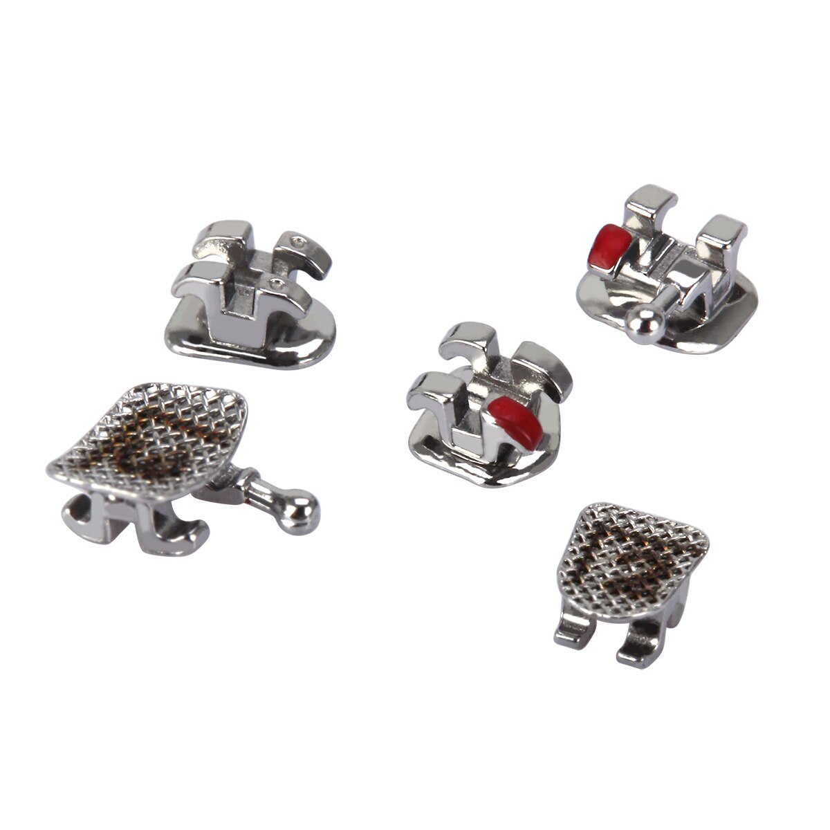 Azdent Mini MBT.022 3-4-5 Hooks Roth  Dental Orthodontic Brackets The Whole Casting Process - KiwisLove