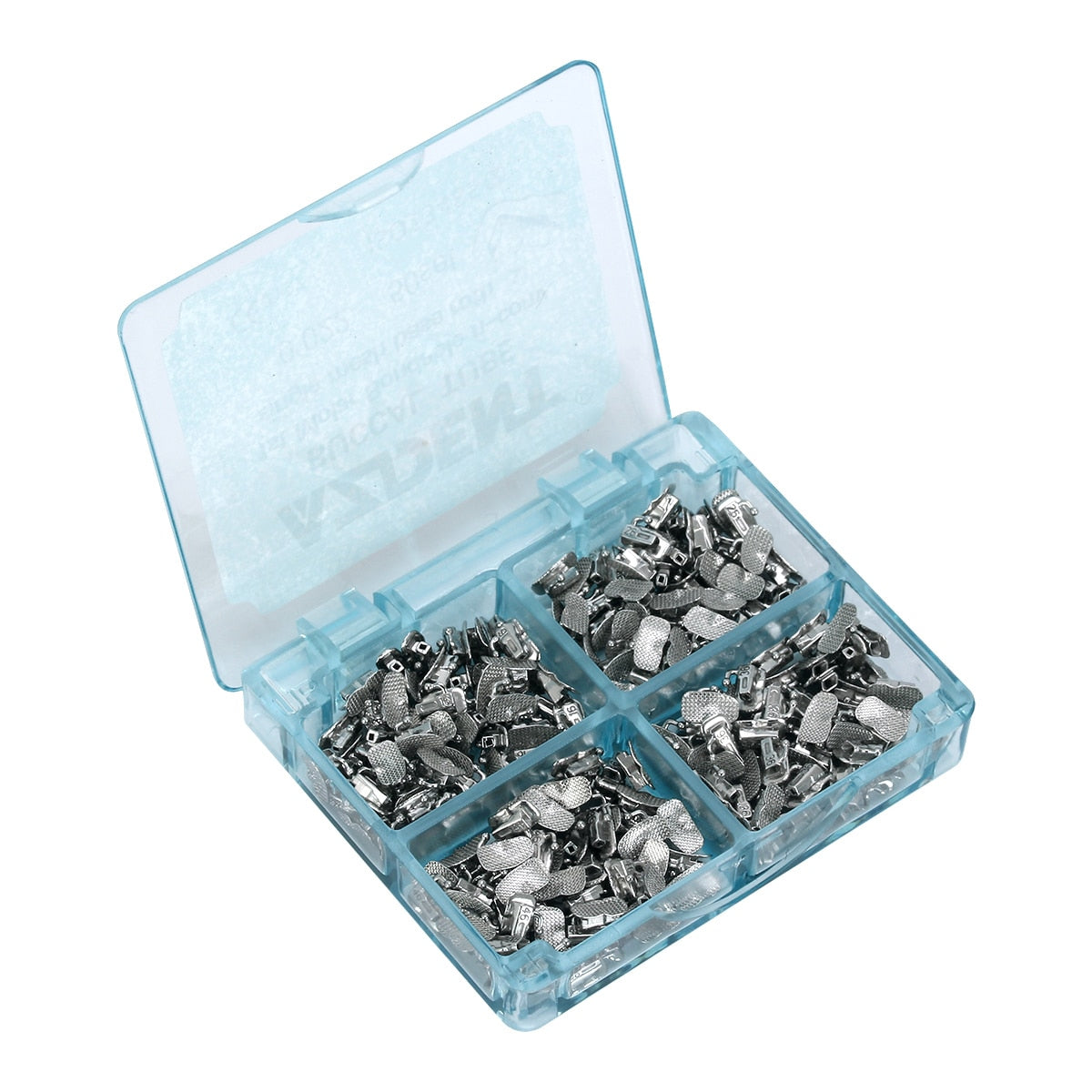 200pcs/Box Azdent Dental Orthodontic Buccal Tube 1st/2nd Molar Bondable N-Convertible Single Mesh Base Roth 0.022 /0.018 - KiwisLove