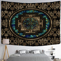 Tree of Life Art Tapestry Wall Hanging Bohemian Yoga Mat Large Size Sheets Psychedelic Witchcraft Hippie Home Decor - KiwisLove