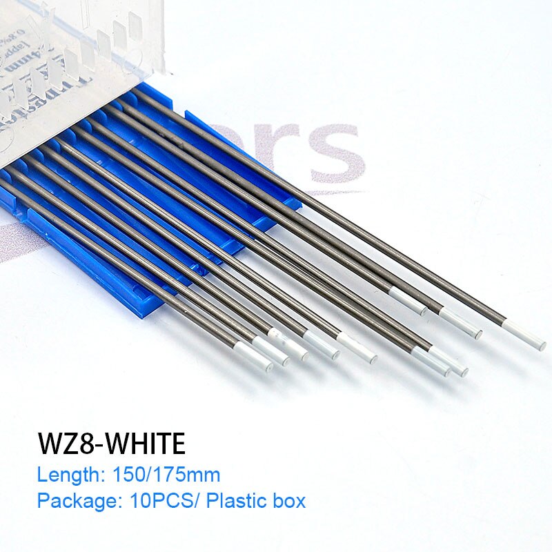 Tungsten Electrodes TIG Welding Rods TIG Parts 1.6x150mm 175mm Thoriated Tungsten Needle WT20 WL15 WZ8 WL20 WP WC20 - KiwisLove