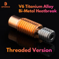 Trianglelab V6 Titanium Alloy Bi-Metal Heatbreak HOTEND Heater Block For Prusa i3 MK3 - KiwisLove