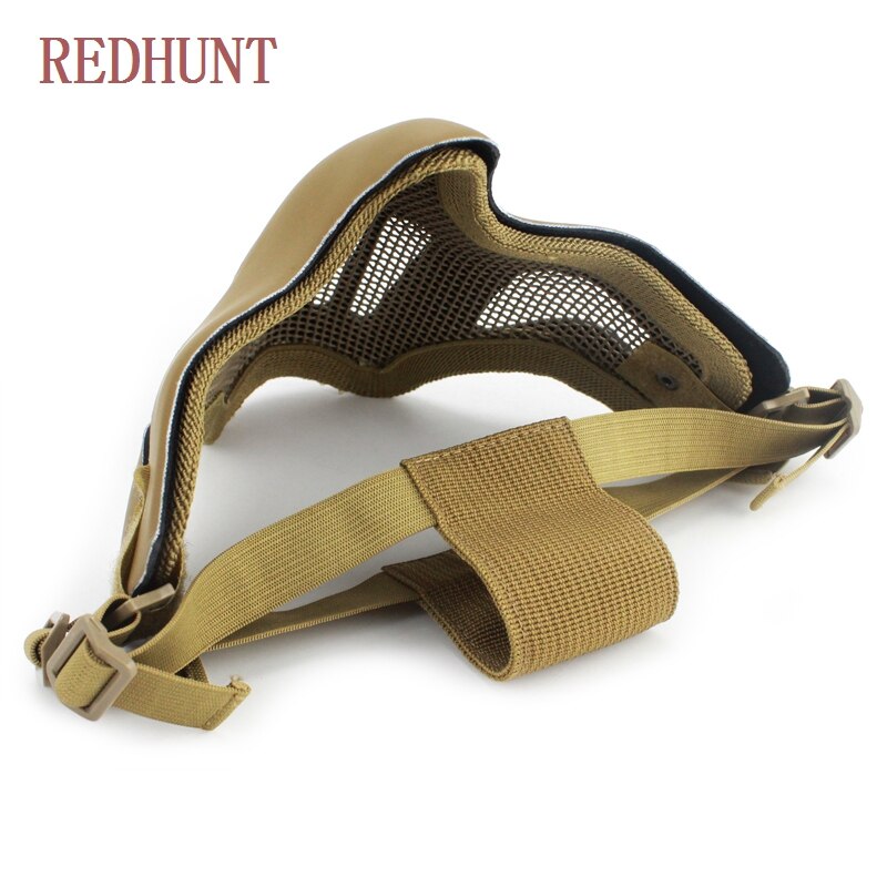 Tactical V1 Ghost Recon Style Paintball Mask Army Half Face Airsoft Skull Mask Hunting Accessories Shooting Protective - KiwisLove