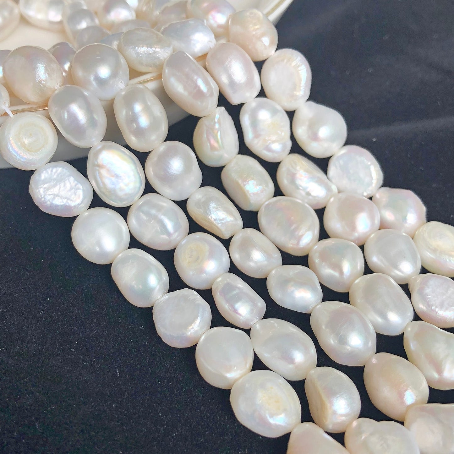 Real Natural Freshwater Pearl Irregular Cultured Small Pearls Punch Beads For Jewelry Making Diy Women&#39;s Necklace Bracelet - KiwisLove