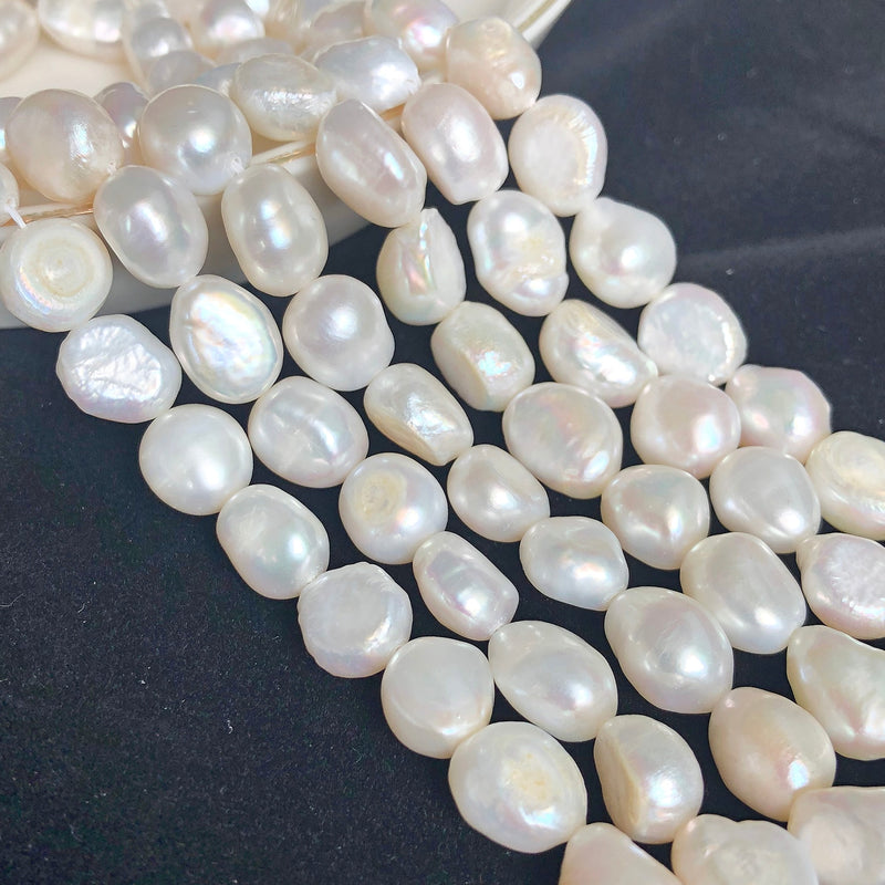 Real Natural Freshwater Pearl Irregular Cultured Small Pearls Punch Beads For Jewelry Making Diy Women&
