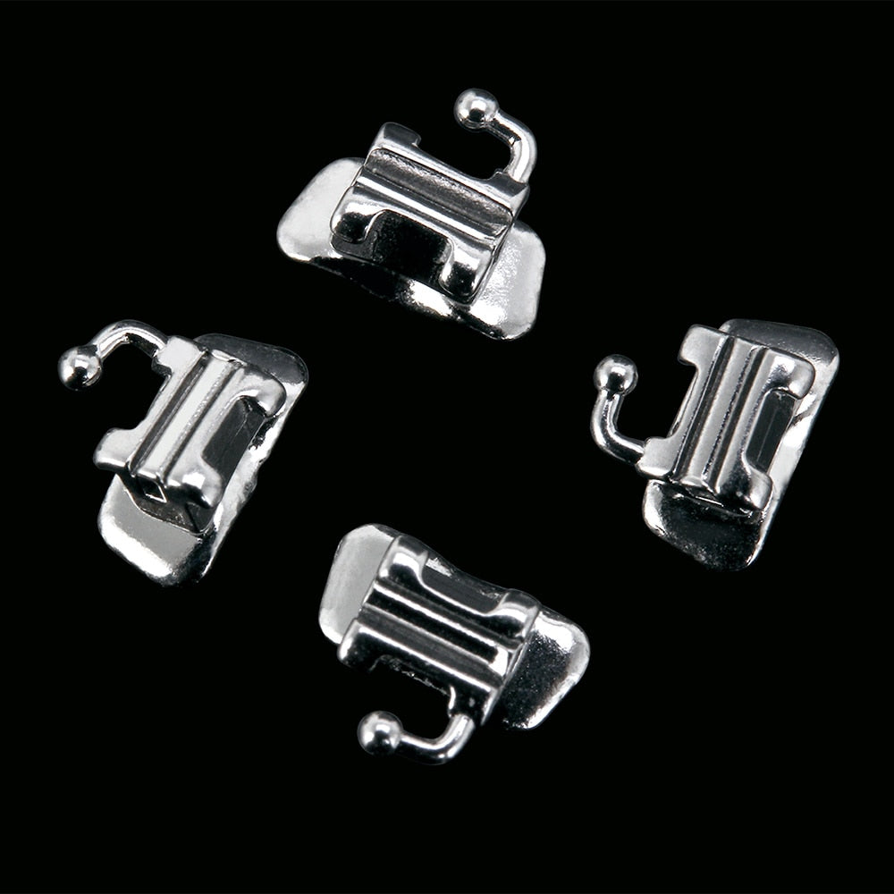 4Pcs/Pack Azdent 1st Molar Bondable Convertible Single MBT / Roth / Edgewise 0.022 Buccal Tube - KiwisLove