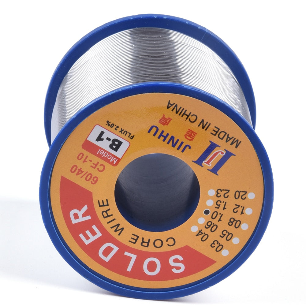 500g 0.5mm 0.8mm 1.0mm 2.0mm 60% Tin Rosin Core Solder Wire for Electrical repair, IC repair - KiwisLove
