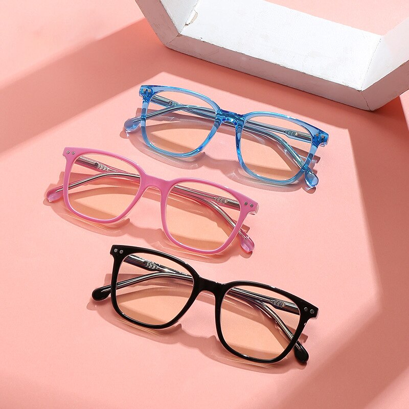 Anti-Blue Light Kids Glasses Optical Frame Children Boys Girls Computer Transparent Blocking Anti Reflective Eyeglasses 3568 - KiwisLove