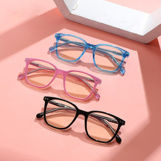 Anti-Blue Light Kids Glasses Optical Frame Children Boys Girls Computer Transparent Blocking Anti Reflective Eyeglasses 3568 - KiwisLove