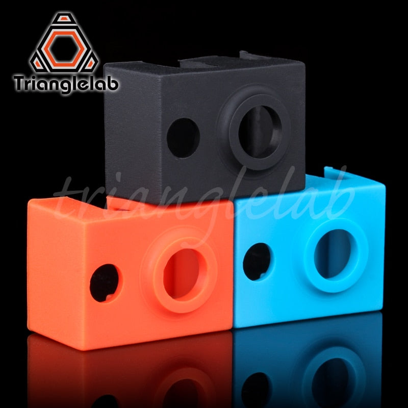 trianglelab Super high quality cartridge heater bock silicone socks V6 socks for dragon heatblock for v6 PT100 hotend  nozzle - KiwisLove