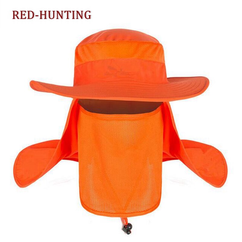 2022 Outdoor UV Protection Face Neck Flap Sun fishing hat Mask Headband Fishing equipment Fishing Sun Rain Anti-mosquito Hat - KiwisLove