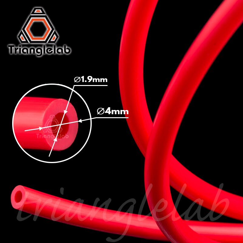 Trianglelab free shipping PTFE Tube Teflonto 3D printer hotend Bowden Extruder 1.75mm ID1.9mmOD4mm Capricornus tube - KiwisLove