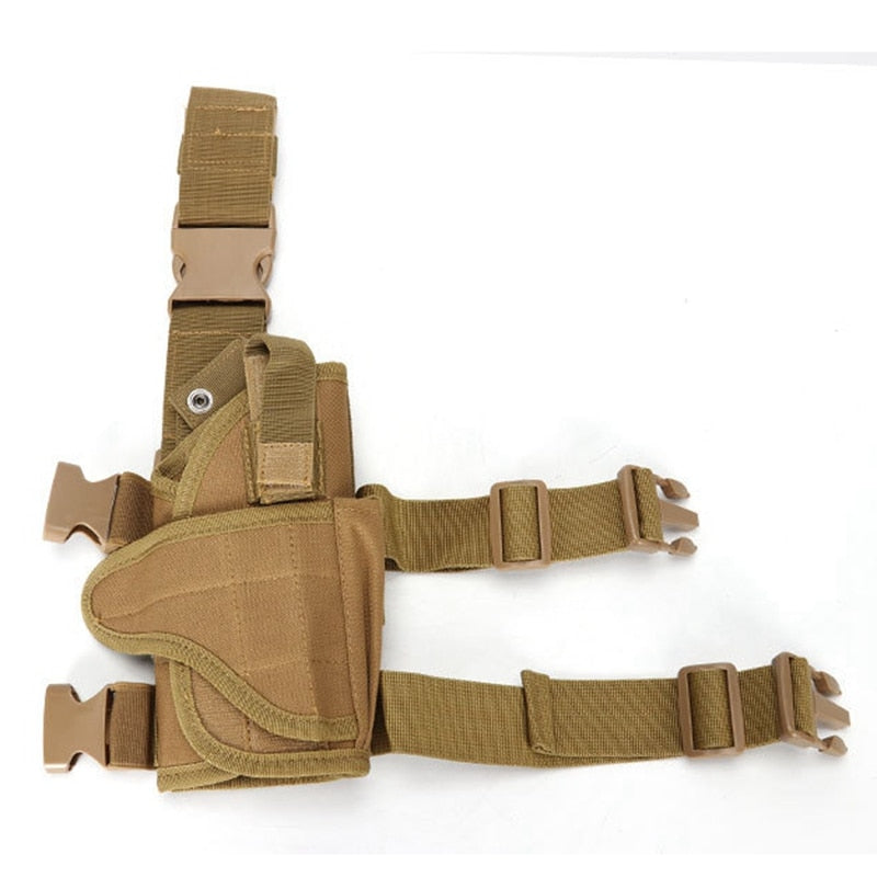 Universal Right Gun Drop Leg Thigh Holster for 7.65MM 9x19MM Pistol Glock 17 19 31 32/M9/M92A1/1911/USP/PPK/SP2022/P226/ - KiwisLove