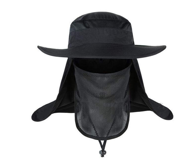 2022 Outdoor UV Protection Face Neck Flap Sun fishing hat Mask Headband Fishing equipment Fishing Sun Rain Anti-mosquito Hat - KiwisLove