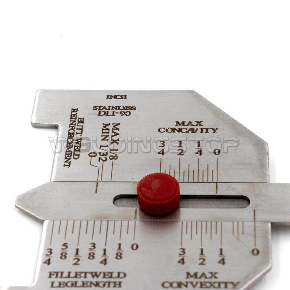 Automatic weld size gauge butt reinforcement fillet weld leg length INCH - KiwisLove