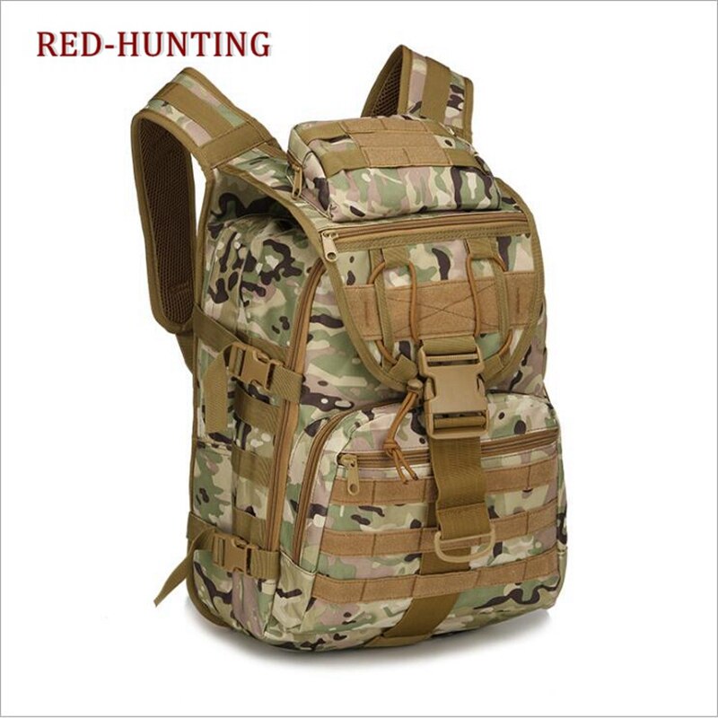 Multicam 40L Tactical Daypack MOLLE Assault Backpack Pack Military Gear Rucksack Large Bag Sport Outdoor For Hunting Camping - KiwisLove