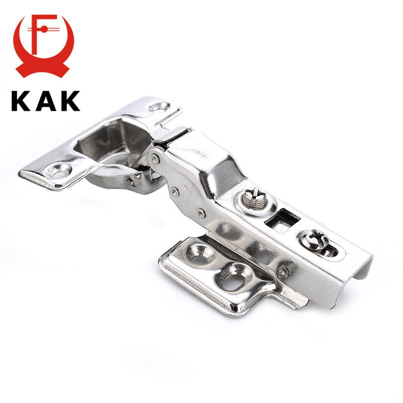 KAK C Series Hinge Stainless Steel Door Hydraulic Hinges Damper Buffer Soft Close For Cabinet Cupboard Furniture Hardware - KiwisLove