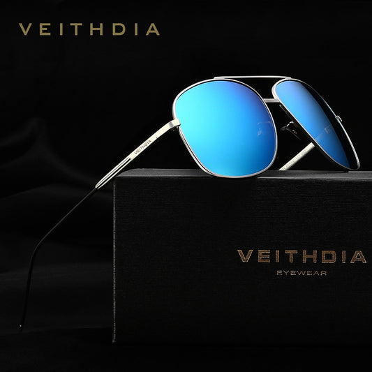 VEITHDIA Brand Men's Vintage Sunglasses Fashion Sports Polarized UV400 Lens Eyewear Accessories Male Sun Glasses For Women V2495 - KiwisLove