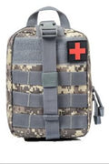 Airsoft First Aid Bag Only Molle Medical EMT Pouch Outdoor Tactical Emergency Utility Pack Outdoor Tourniquet Stap Equipment - KiwisLove