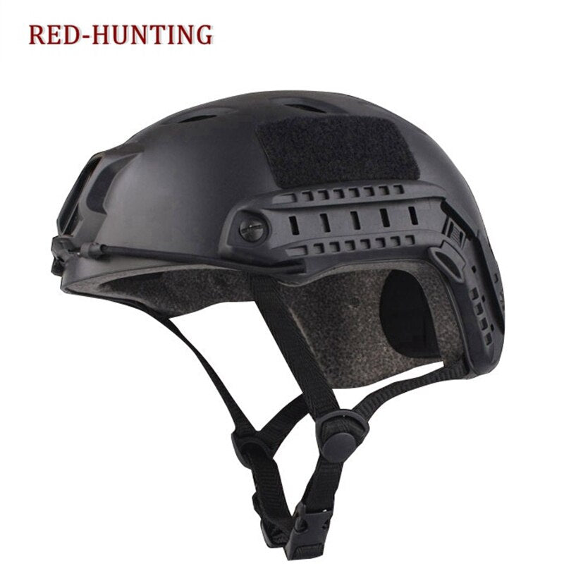 Tactical Fast BJ Helmet with Night Vision Mount Airsoft Paintball CS Combat Wargame Accessories Ballistic Helmet - KiwisLove