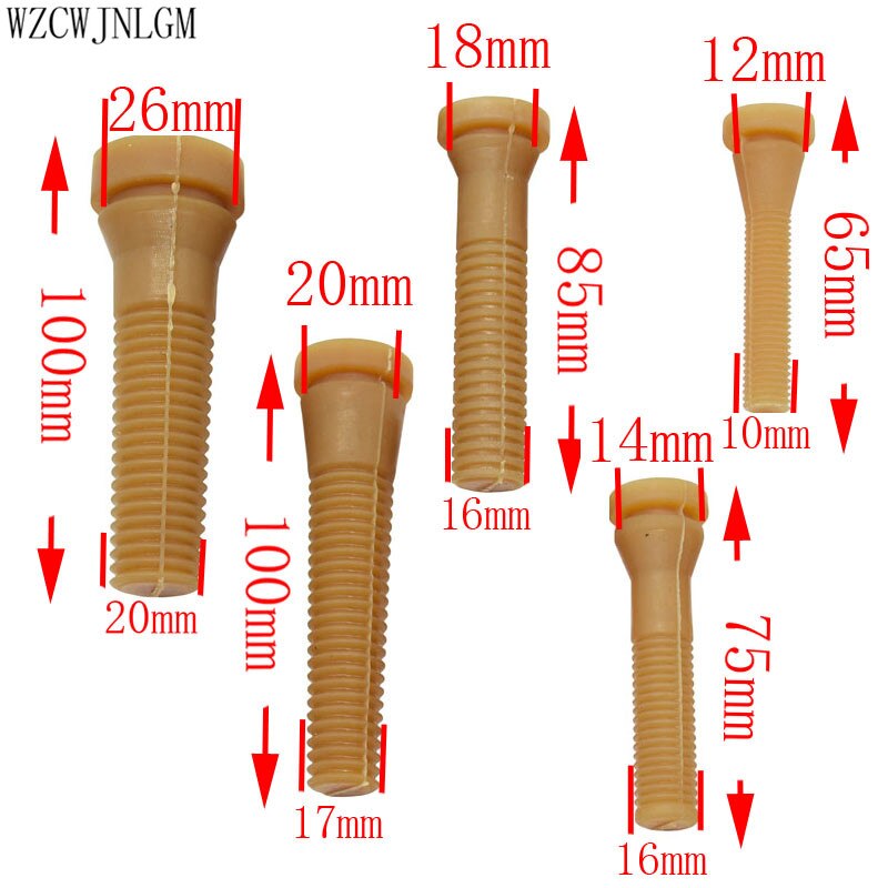 40 poultry plucking pick finger hair removal machine glue stick 12mm pass 16mm heavy picking chicken duck goose plucking stick - KiwisLove