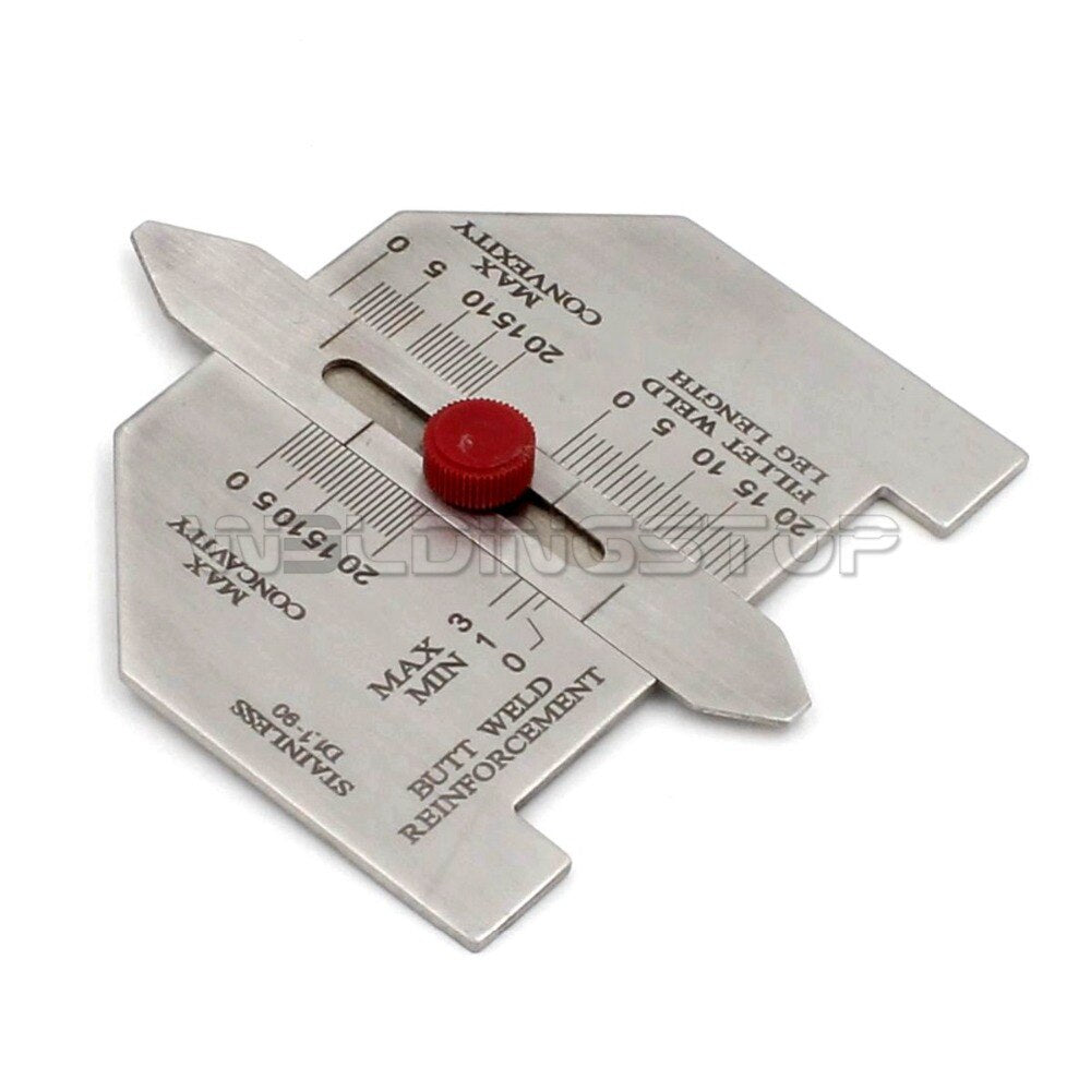 Automatic weld size gauge butt reinforcement fillet weld leg length METRIC (mm) - KiwisLove