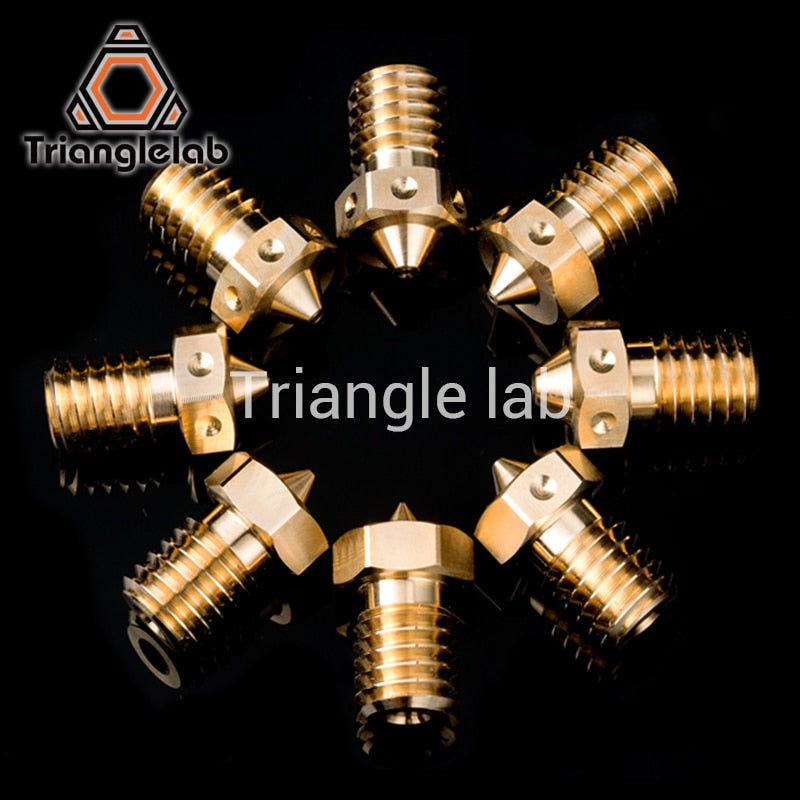 trianglelab Top quality V6 Nozzle for 3D printers hotend 4pcs/lot 3D printer nozzle for v6 hotend extruder prusa i3 mk3 - KiwisLove