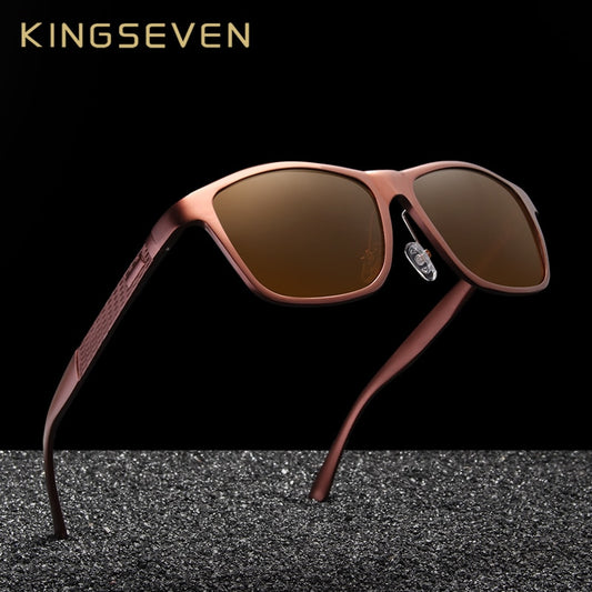 KINGSEVEN Retro Aluminum Magnesium Sunglasses Polarized Vintage Women Sun Glasses Driving Men Eyewear Accessories - KiwisLove