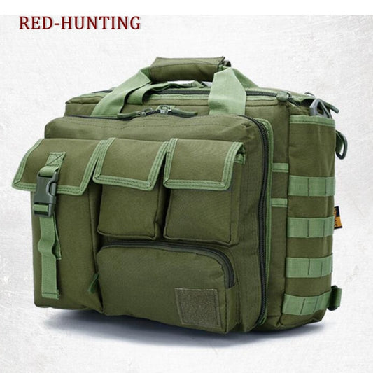 Tactical Travel Messenger Bag Shoulder Outdoor Sport Bag Molle Rucksack Laptop Computer Camera Case for Camping Hunting - KiwisLove