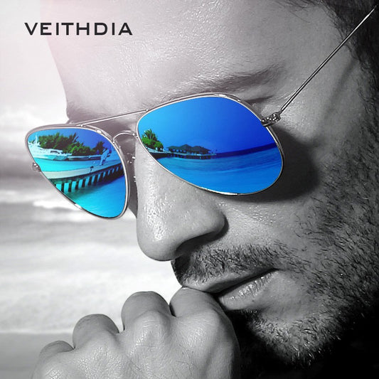VEITHDIA Classic Fashion Polarized Men Women Sunglasses Reflective Coating Lens Eyewear Accessories Sun Glasses For Male/Female - KiwisLove