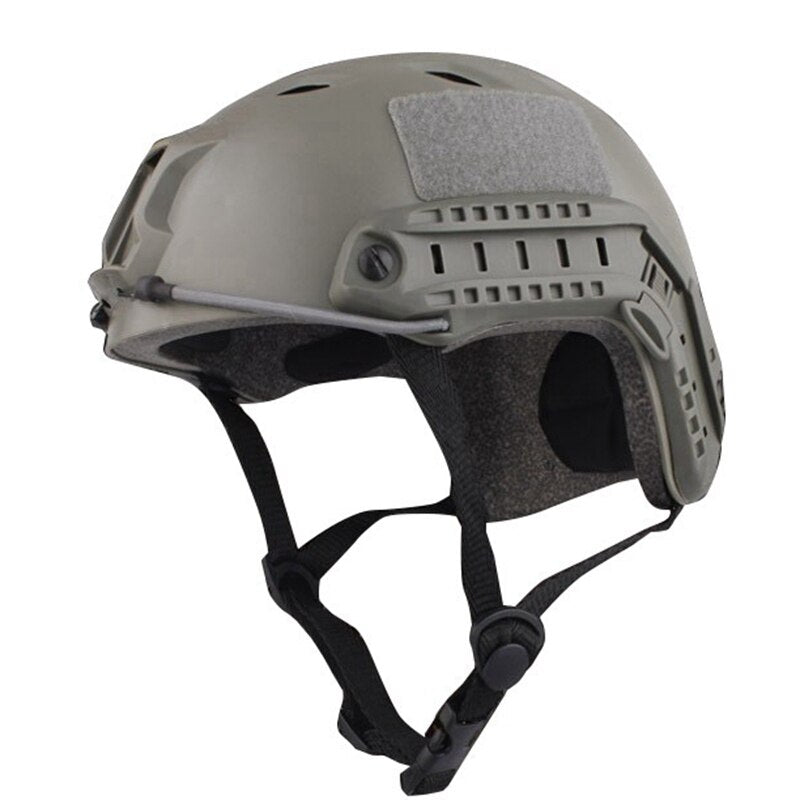 Tactical Fast BJ Helmet with Night Vision Mount Airsoft Paintball CS Combat Wargame Accessories Ballistic Helmet - KiwisLove