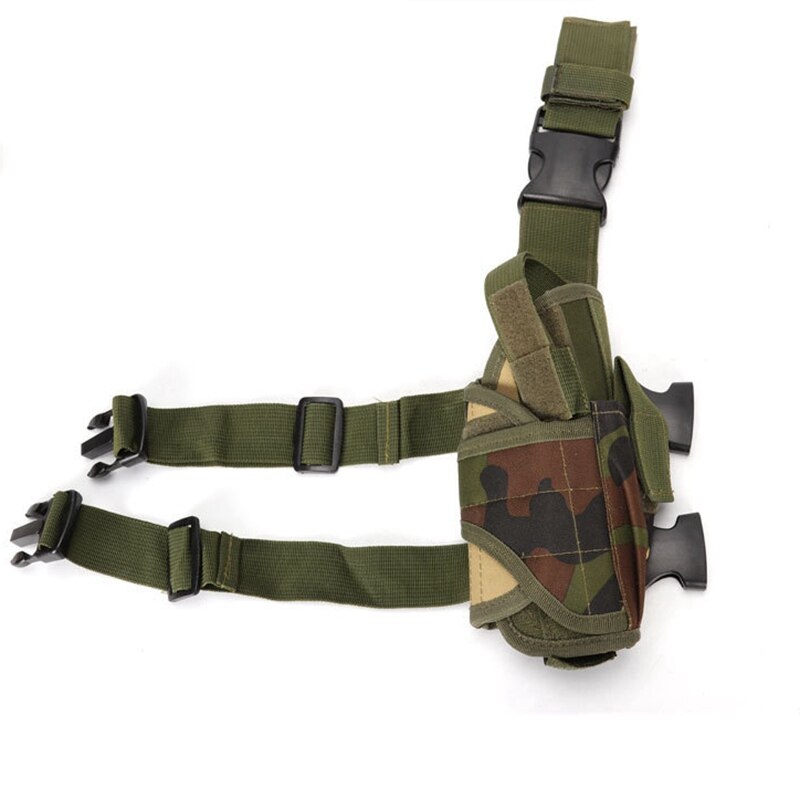 Universal Right Gun Drop Leg Thigh Holster for 7.65MM 9x19MM Pistol Glock 17 19 31 32/M9/M92A1/1911/USP/PPK/SP2022/P226/ - KiwisLove