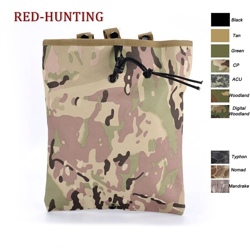 Military Tactical Gear Hunting Recovery Molle Dump Magazine Pouch Ammo Bags Airsoft Paintball Accessories - KiwisLove