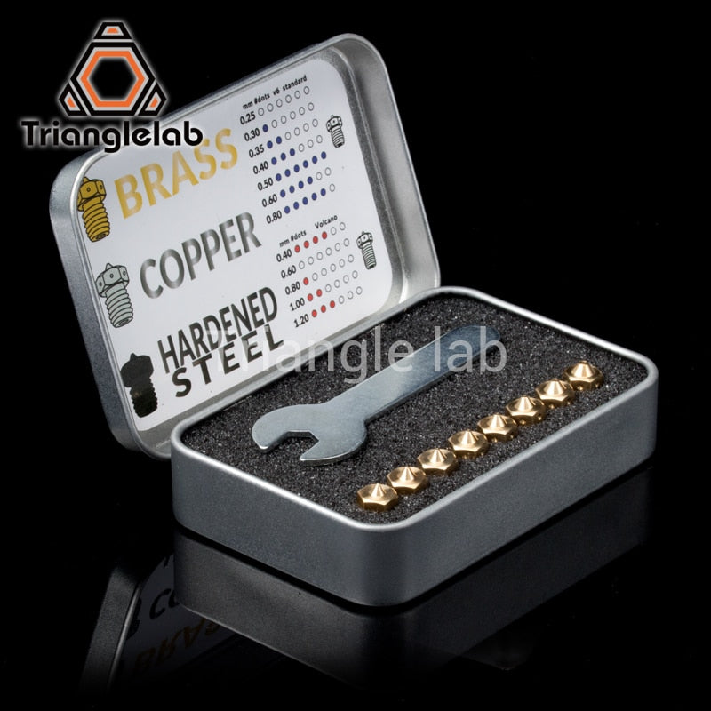 trianglelab Top quality V6 Nozzles for 3D printers hotend full size pack  3D printer nozzle for Nozzles  extruder - KiwisLove